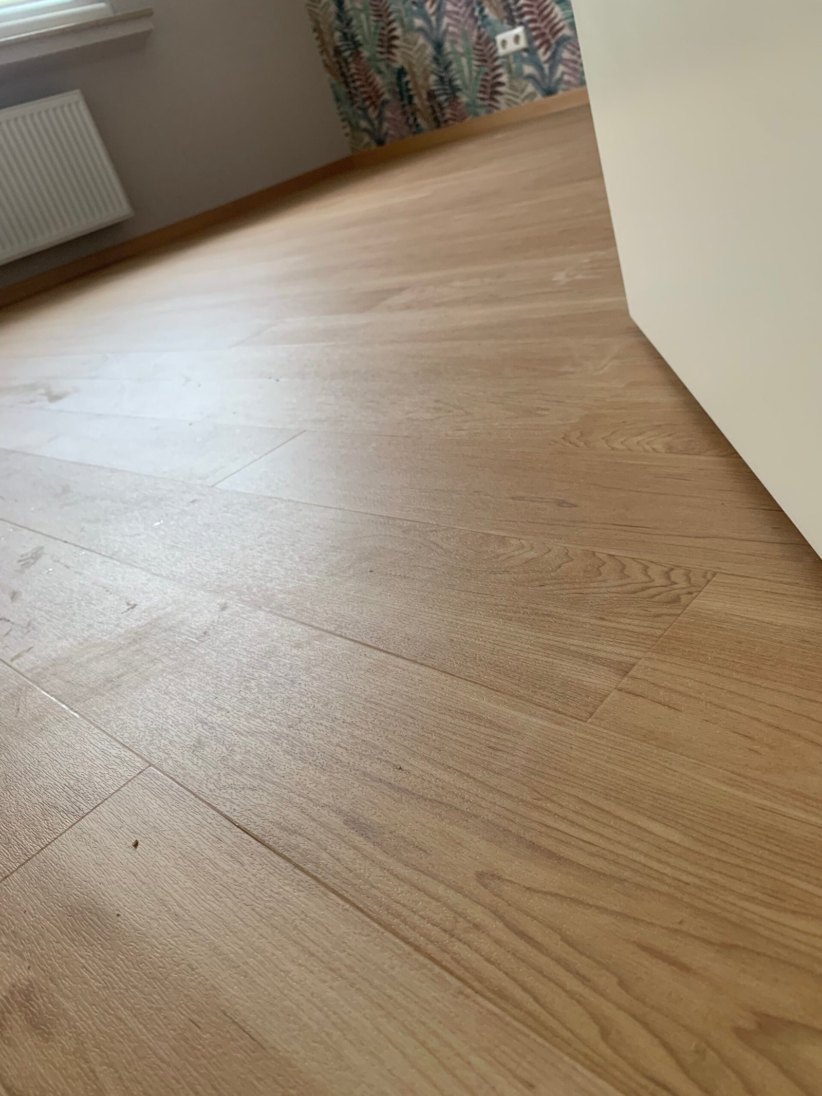 Détail parquet bois