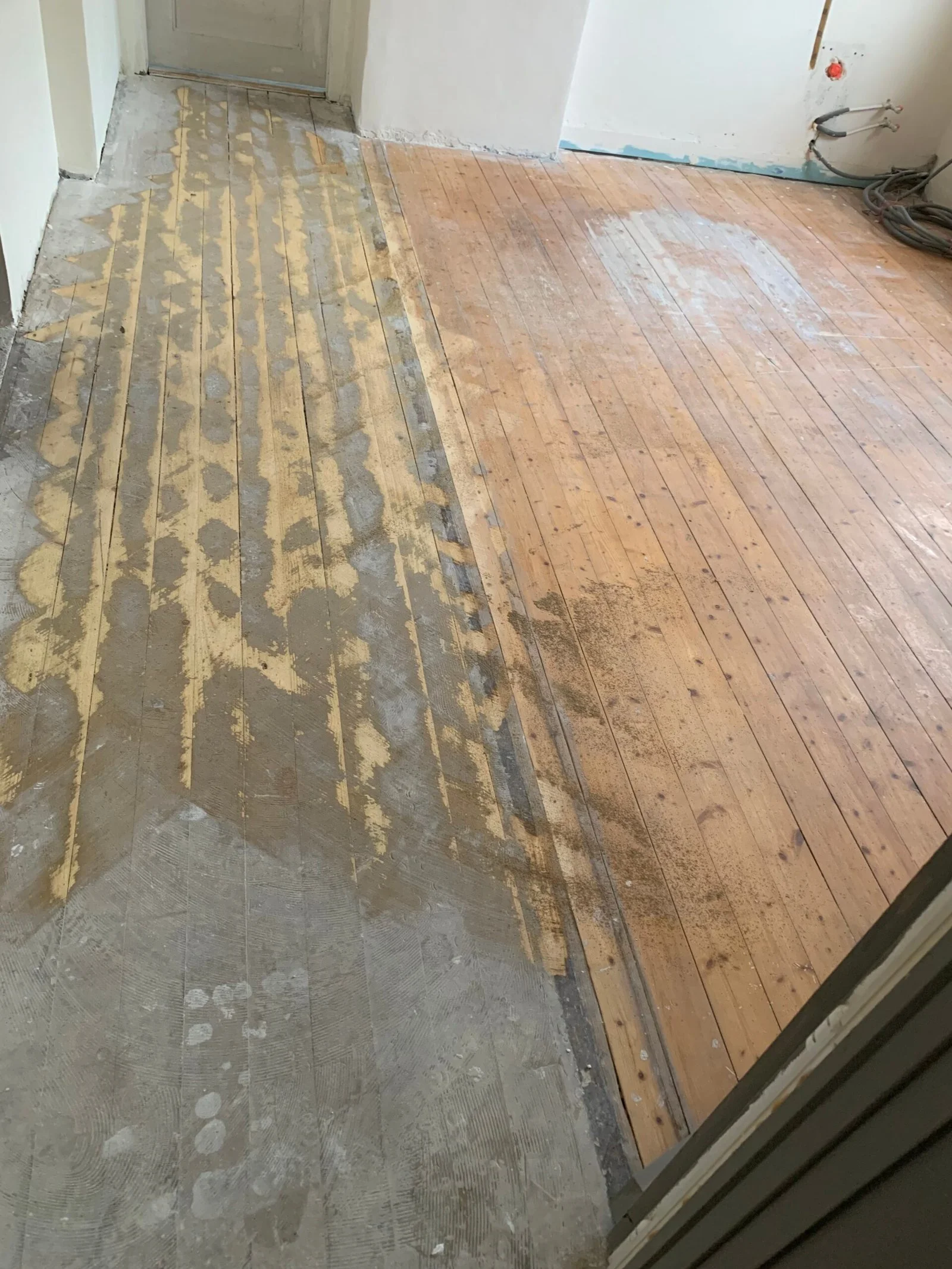 Ponçage et rénovation de parquet