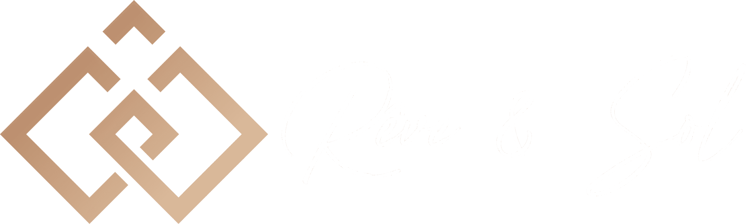 Reve et sol logo white